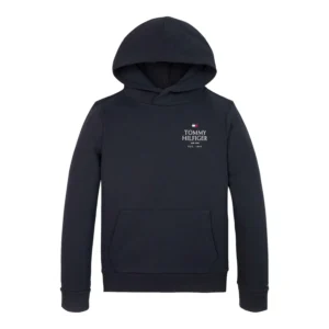 Tommy Hilfiger logo hoodie desert sky KB0KB09193